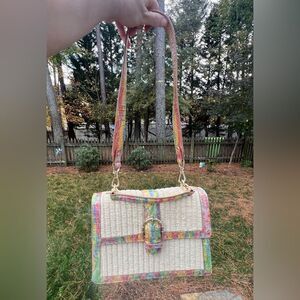 Beautiful bag by Brahmin. Style is Hallie- Saltwater Taffy Bungalow. 🥰